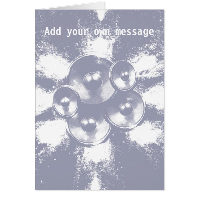 Light blue music speakers (Front)