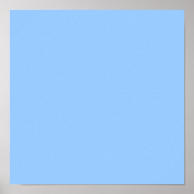 Light Blue Poster (Front)