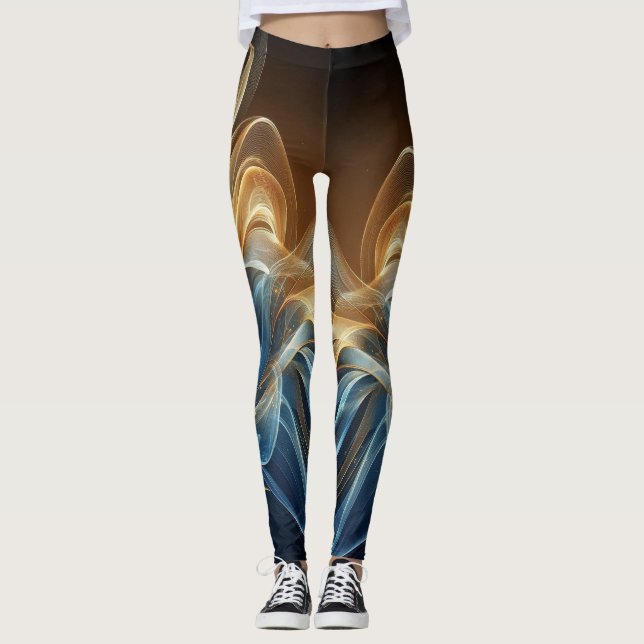 light blue radiant leggings (Front)