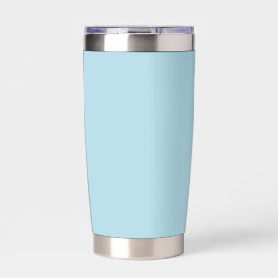 Light Blue Solid Color Insulated Tumbler