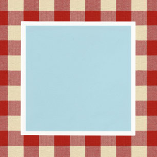 Light Blue Solid Color Napkin