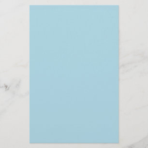 Light Blue Solid Colour Stationery