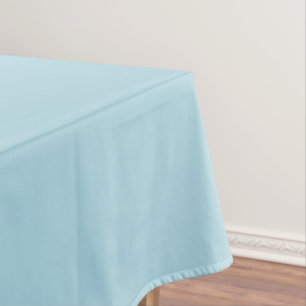 Light Blue Solid Colour Tablecloth