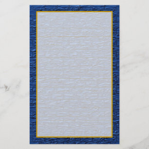 Light Blue Steel Brick Fine Lined Stationery