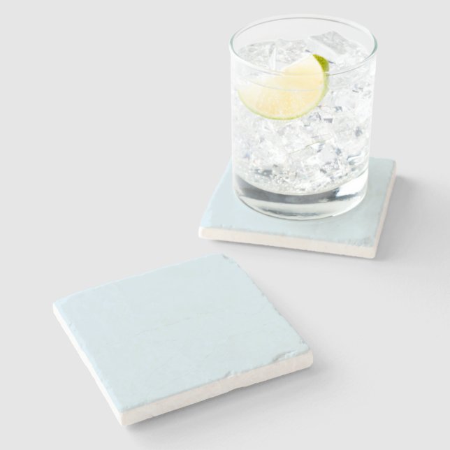 Light Blue Stone Coaster (Side)