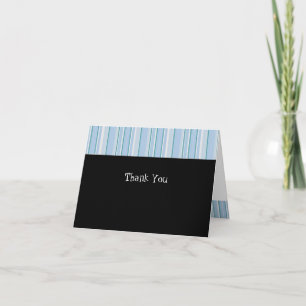 Light Blue Stripe Thank You