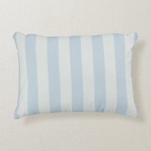 Light Blue Stripes Decorative Cushion