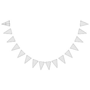 Light-blue textured pattern with small, repeating bunting