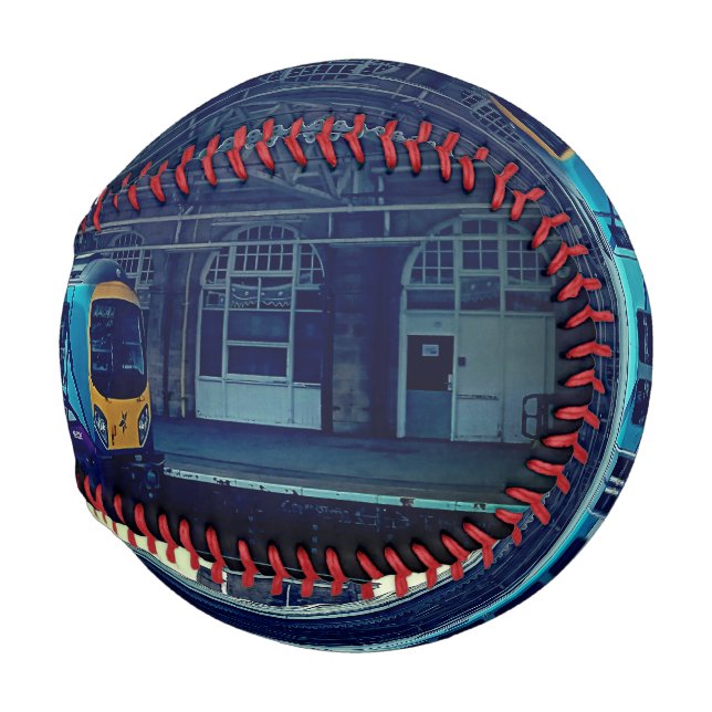 Light blue train baseball (Front Right)