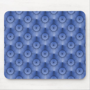 Light Blue Ultramodern Chic Mousepad