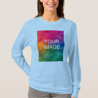 Light Blue Upload Your Photo to Womens Online Shop