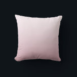 Light Blush Pink Dipped Modern Trendy Decor Cushion<br><div class="desc">Custom Pillow.</div>