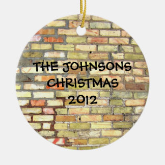 Light Brick Wall Ceramic Tree Decoration