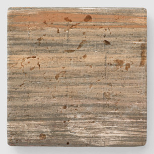 Light brown art stone coaster