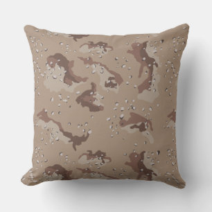 Light Brown Camo Father's Day Gift Cushion