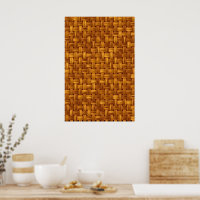 Light brown fabric pattern, wicker netting, rattan