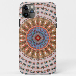 Light Brown Mandala Wheel Case-Mate iPhone Case
