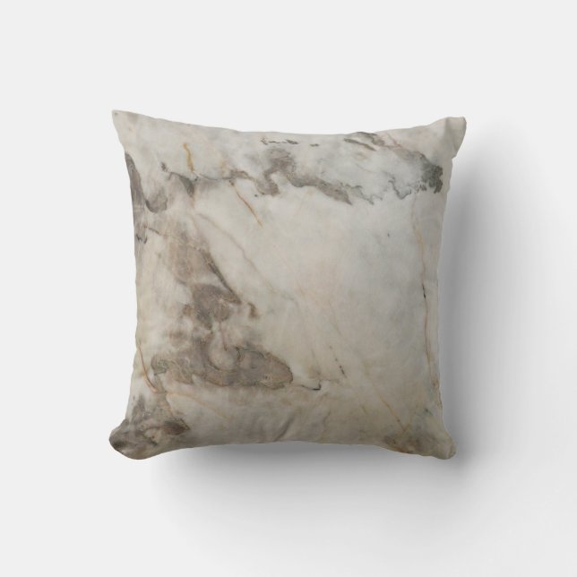 Light brown marble stone texture background.abstra cushion (Front)