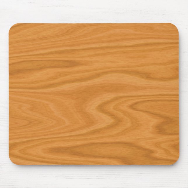 Light brown wood mouse pad (Front)