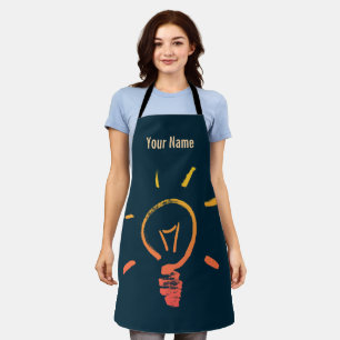 Light bulb lamp retro lightbulb smart electrician apron