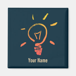 Light bulb lamp retro lightbulb smart electrician  magnet
