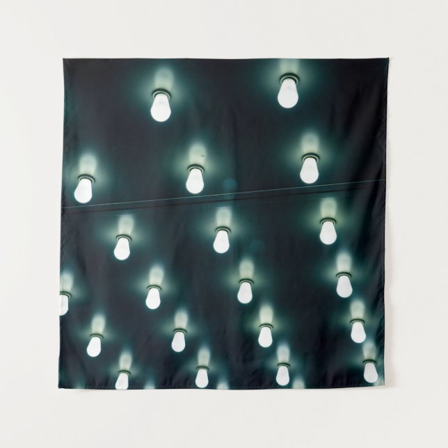 Light bulb lot tapestry (Front)