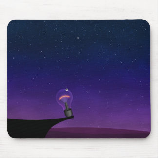 Light bulb mouse pad