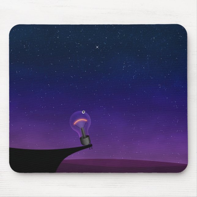 Light bulb mouse pad (Front)