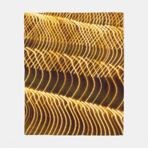 light bulb patternabstract, background, ball, blur fleece blanket