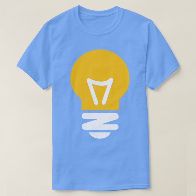 Light Bulb T-Shirt (Design Front)