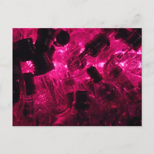 LIGHT BULBS POSTCARD (Front)