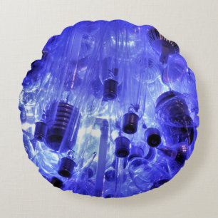 LIGHT BULBS ROUND CUSHION