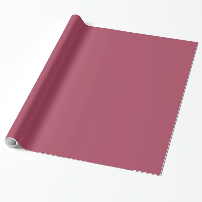 Light Burgundy  (solid colour)  Wrapping Paper (Unrolled)