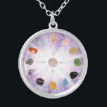 *~* Light Burst Healing Energy Crystal Grid Silver Plated Necklace<br><div class="desc">JEWELRY WITH INTENTION (R) As a professional distance spiritual energy healer since 2001, I have learned, developed and utilised the power of energy healing intention. All my JEWELRY WITH INTENTION (R) carries the healing energy of positive manifestation. This sterling silver healing energy LOVE necklace is ready to receive your own...</div>