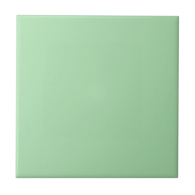 Light Celadon Green Color Tile (Front)
