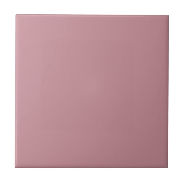 Light Cherry Blossom Pink | #C68C95 Tile (Front)