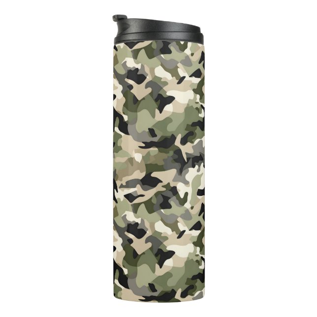 Light Classic Camouflage Thermal Tumbler (Rotated Right)