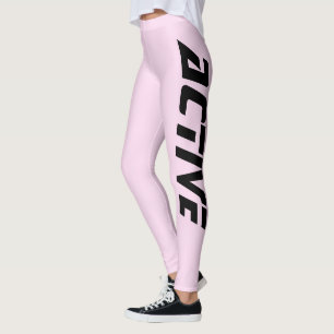 Light Clean Lavender Colour Active Sport Leggings