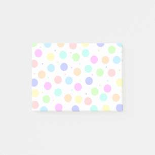 Light Color Polka dots Post-it Notes
