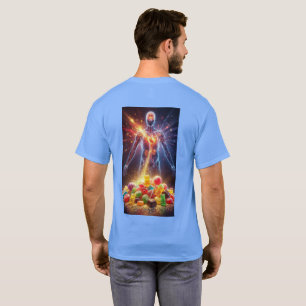 light colour t shirt full sleeve and human body 