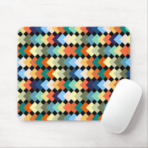 Light Coloured Diamonds Mouse Pad