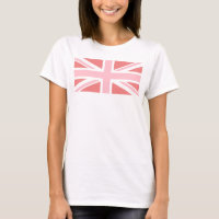 Light Coral and Pink Union Jack