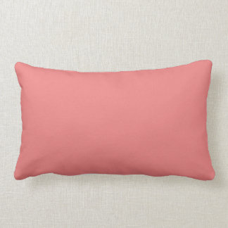 Light Coral Lumbar Cushion