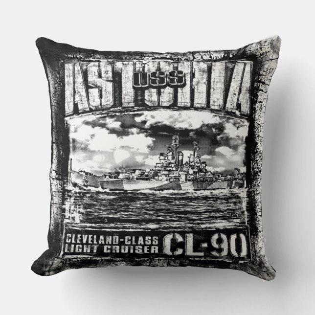 Light cruiser Astoria Cushion (Front)