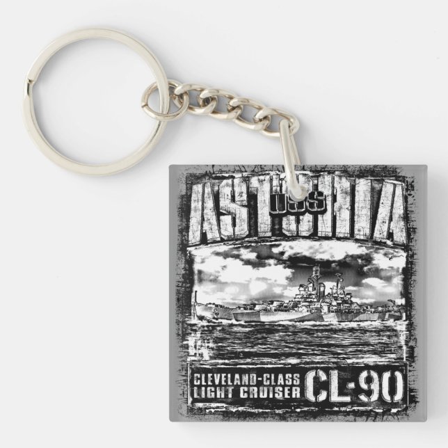 Light cruiser Astoria Key Ring (Front)