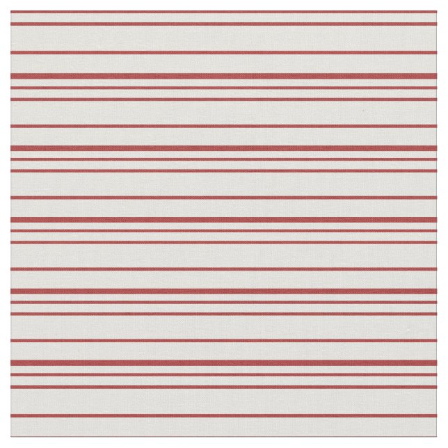 Light Cyan and Brown Coloured Pattern of Stripes Fabric (Close Up)