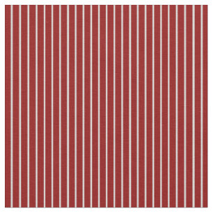 Light Cyan and Dark Red Stripes Pattern Fabric