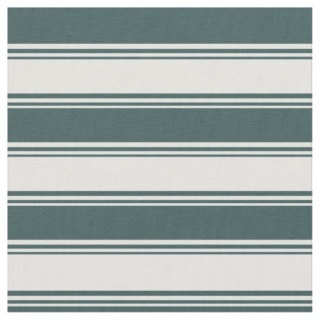 Light Cyan and Dark Slate Grey Coloured Pattern Fabric (Close Up)