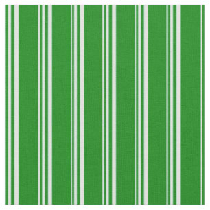 Light Cyan and Green Pattern of Stripes Fabric