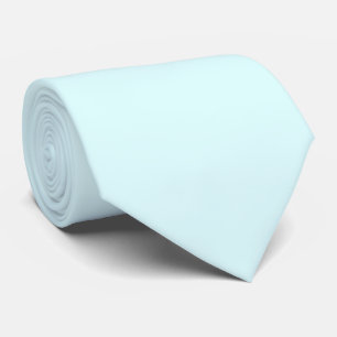 Light Cyan Blue Colour Solid Plain Tie